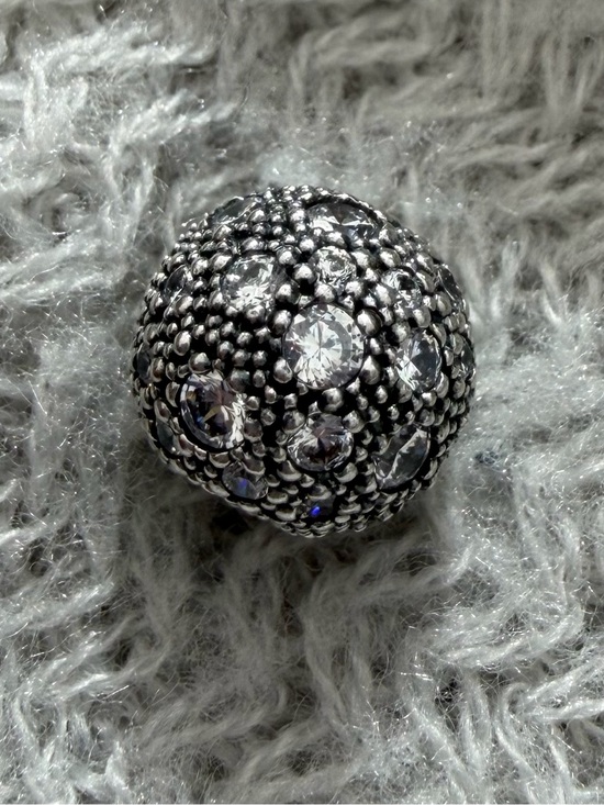 Pandora Jewelry - Pandora Silver Crystal Sphere Spacer Charm